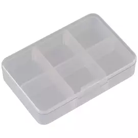 Коробка Meiho Fb-11 87x60x20mm к:clear, фото 